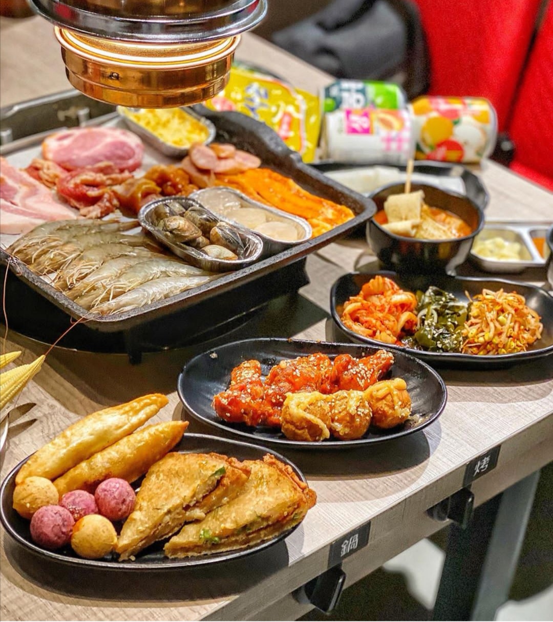 60元一位的烧烤自助餐,73元的烤肉自助餐