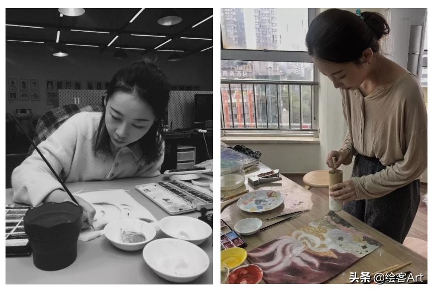 半路出家，成为最会画妖的插画师，一张插画就是别人的月薪