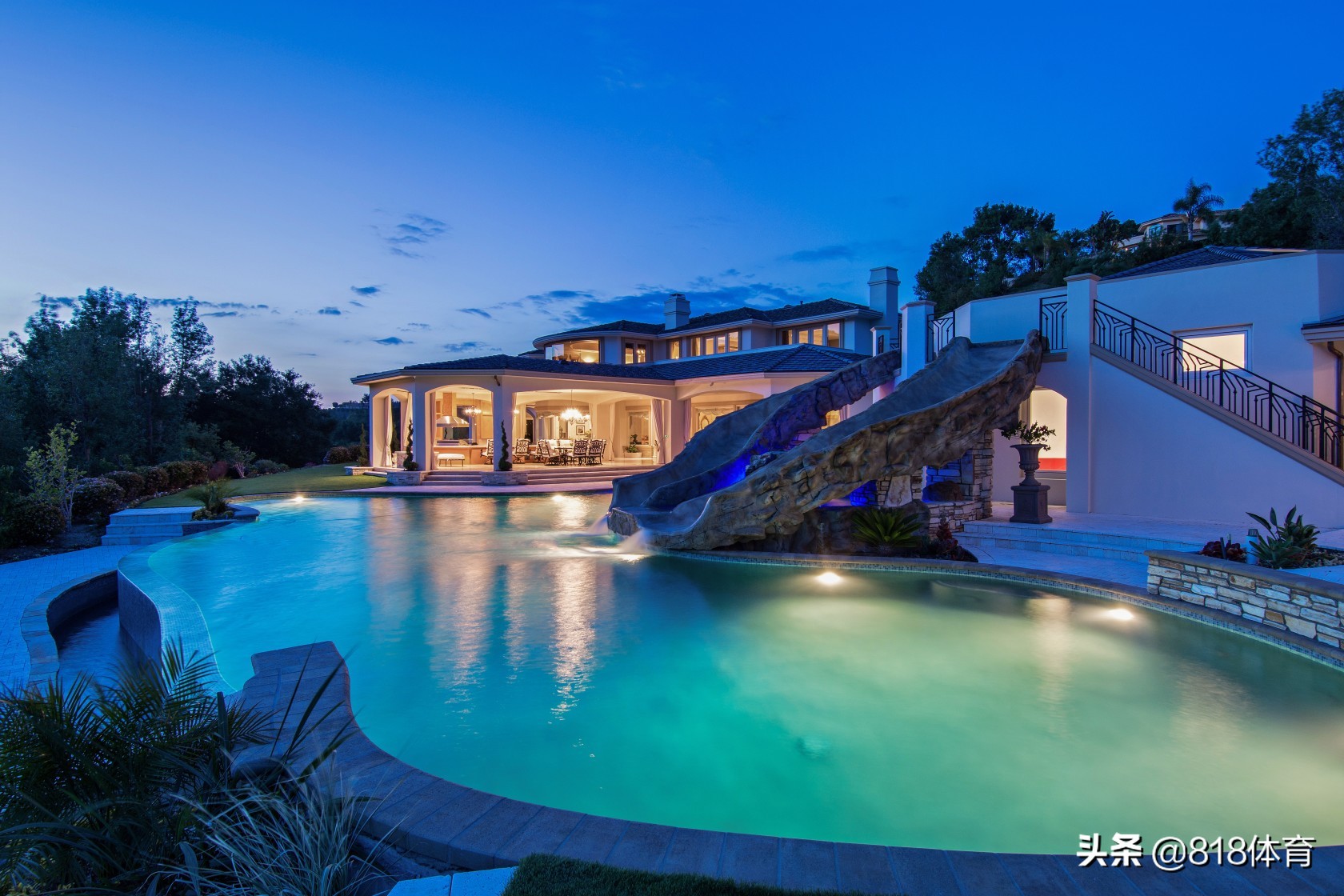 浓眉洛杉矶豪宅图片,浓眉美国豪宅出售