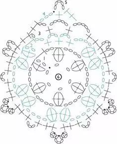 钩针耳环教程图解,钩针编织耳环图解