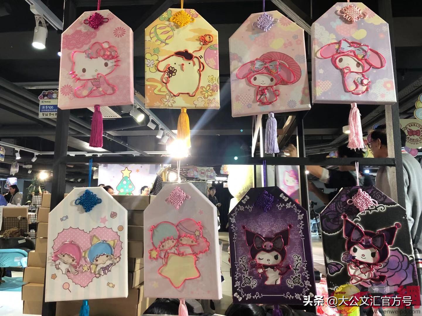 图集｜港圣诞手作市集今开锣超400款卡通人物等待你