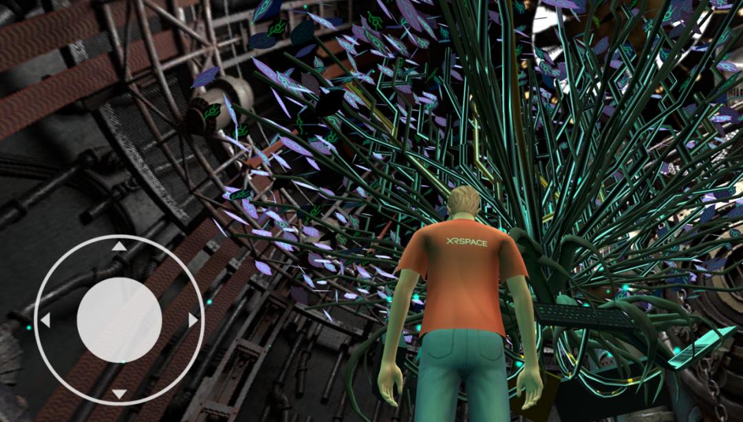 vrchat虚拟现实里体验赛博朋克,vr全球虚拟大会