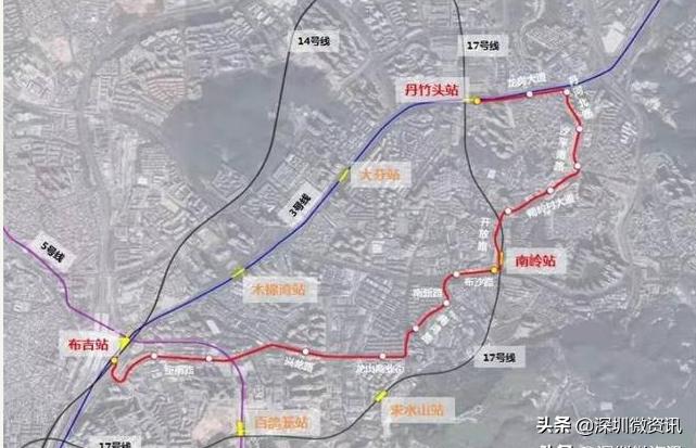 深圳云巴示范线规划图,布吉云巴什么时候开通