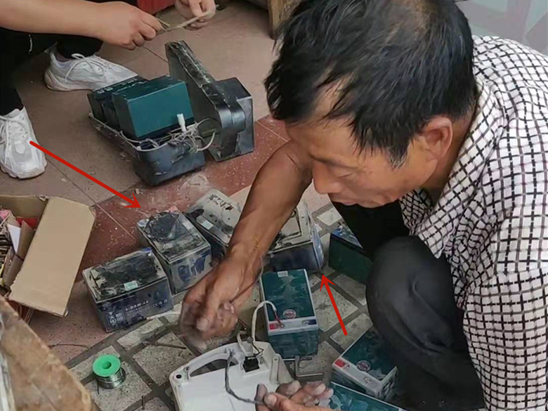 电池鼓包充不进去电怎么维修,电瓶修复充电器原理