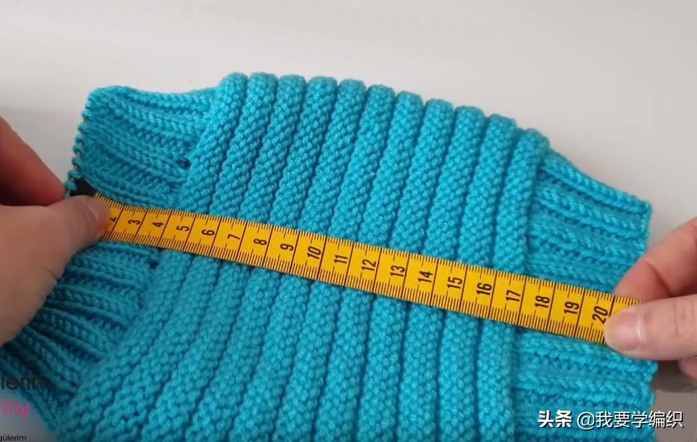 新手也能学会的一款帽子，成人孩子都适合，宝宝抽绳香肠帽教程