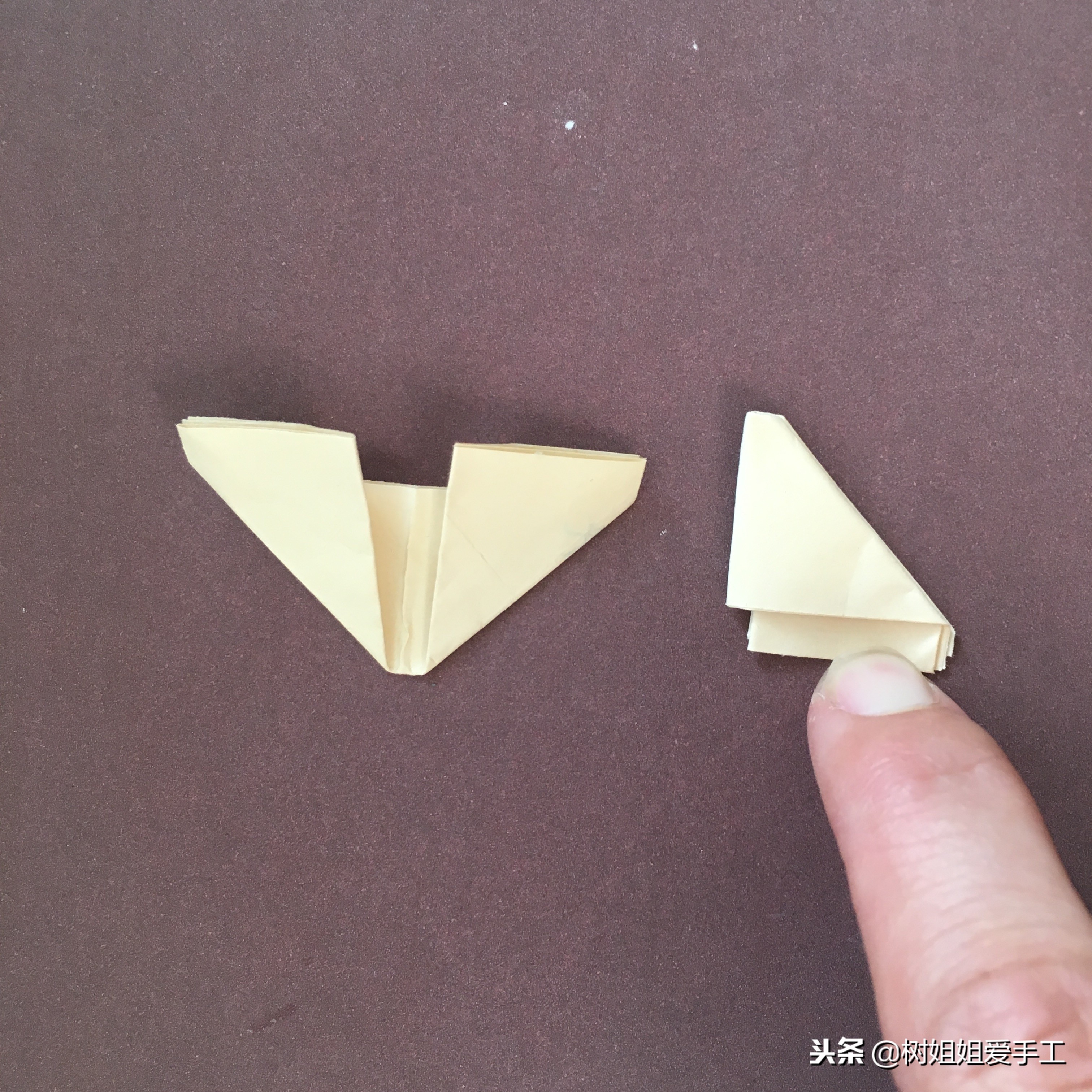 亲子折纸童年,儿童手工折纸枪教程