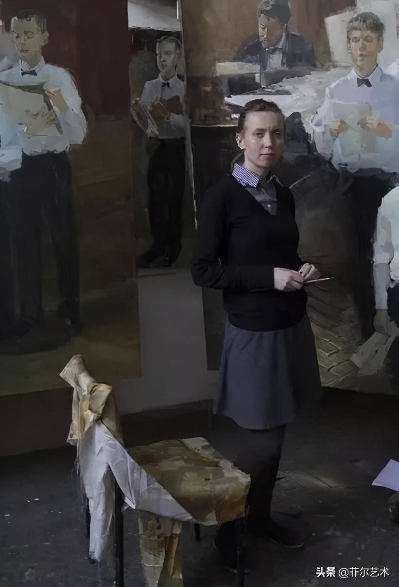 俄罗斯画家列宾油画作品选集欣赏,俄罗斯列宾美术学院当代油画作品