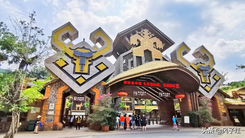 三亚这个用一难吃果子命名的地方，见血封喉皮做衣服，妇女都纹面