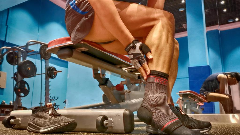 迈克达威1952护踝测评,迈克达威绷带护踝