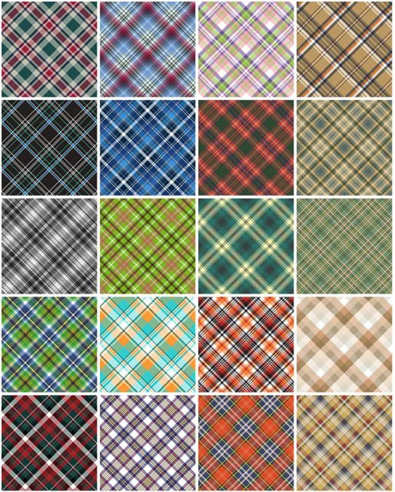 服装设计干货素材80例裤子款式图,衣服纹理贴图素材