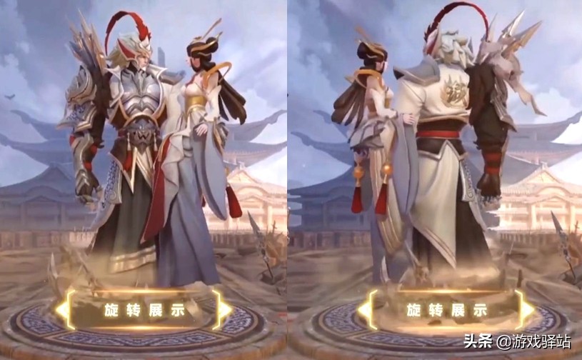 王者荣耀新赛季干将双大教程,干将久胜战神皮肤和虞姬云霓雀翎