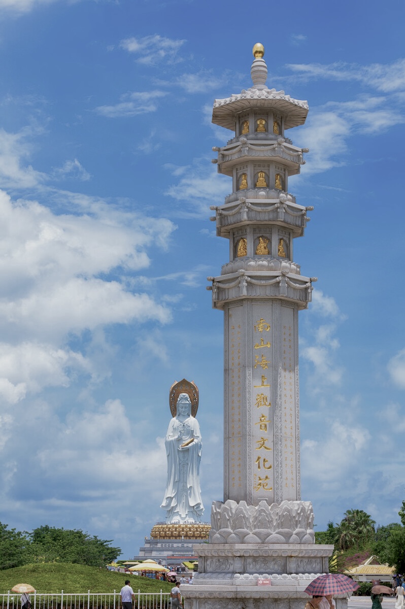 海南三亚海上观音朝拜记录,朝拜南海观音攻略