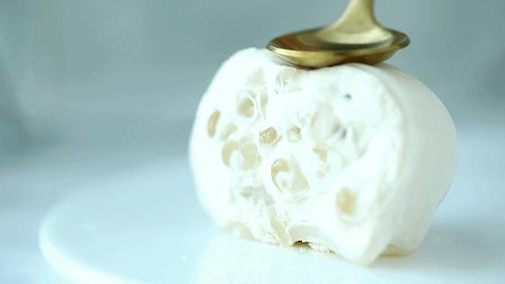 自制甜品雪胖子,自制雪胖子