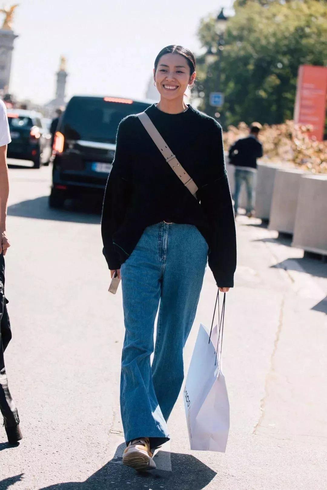 阔脚裤在冬天怎么穿最好看,阔脚裤怎么穿才好看