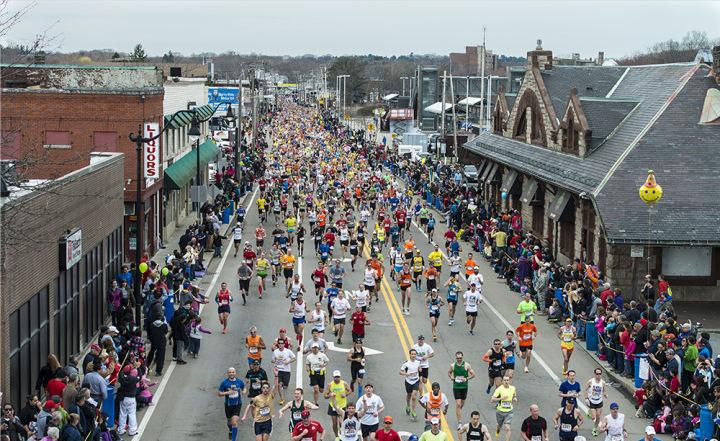 新款波士顿马拉松,跑者顶级殿堂