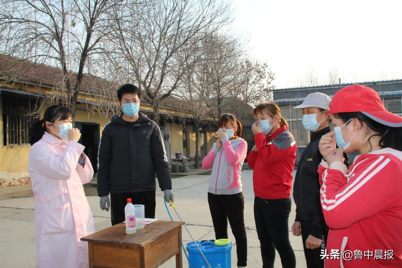高青黑里寨：公司来了防疫“指导员”