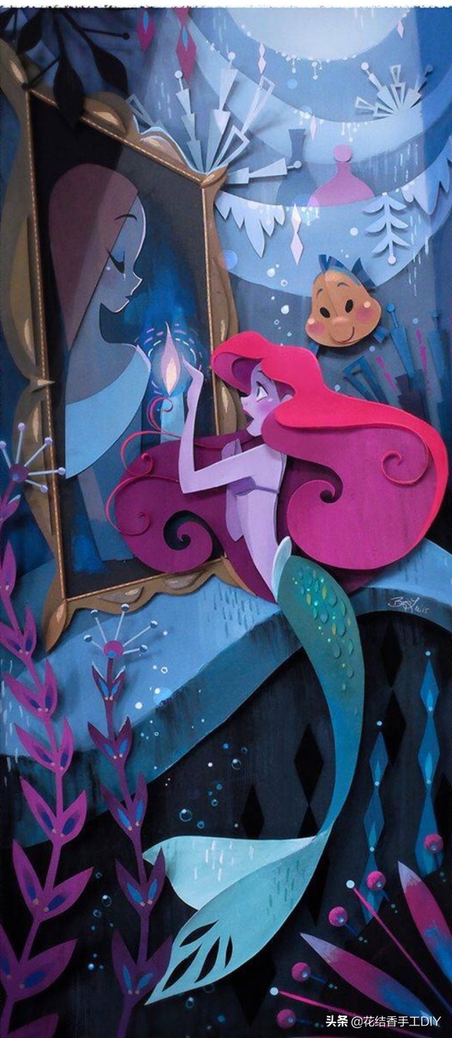 纸艺教程教你用彩纸diy简易花瓶,纸艺教程教你用彩纸diy漂亮的墙花