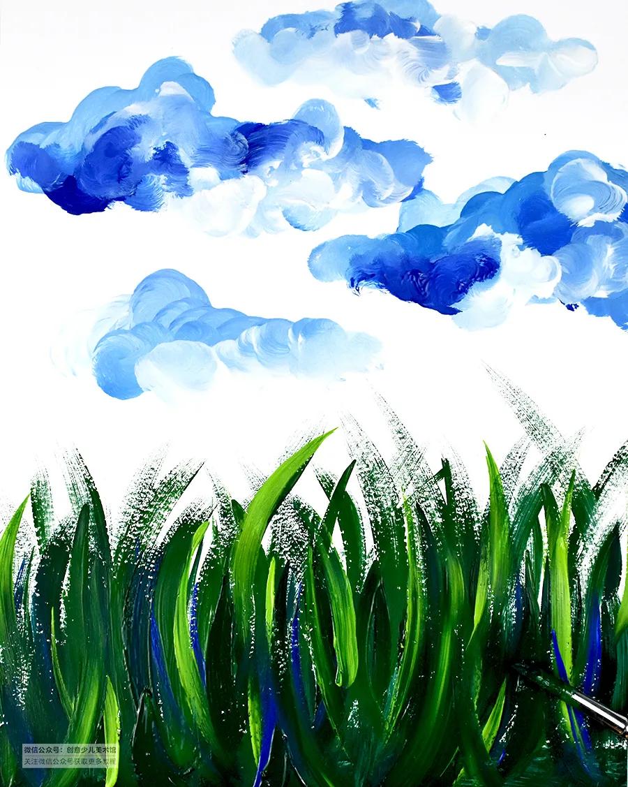 儿童画风车教程,儿童画风车画法