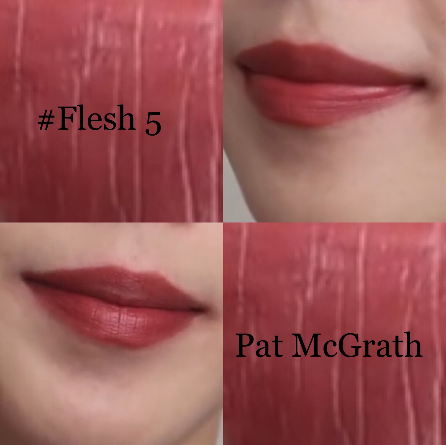 tomford口红试色及推荐,patmograthlabs口红