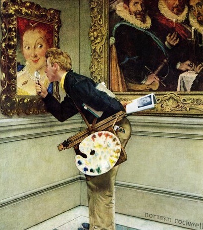 生活的甜美流淌在他笔下-美国插画艺术家诺曼·洛克威尔
