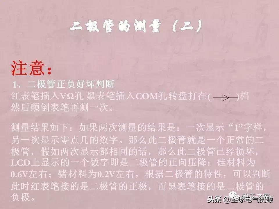 万用表检测各类元器件的方法,如何用万用表测量元器件漏电