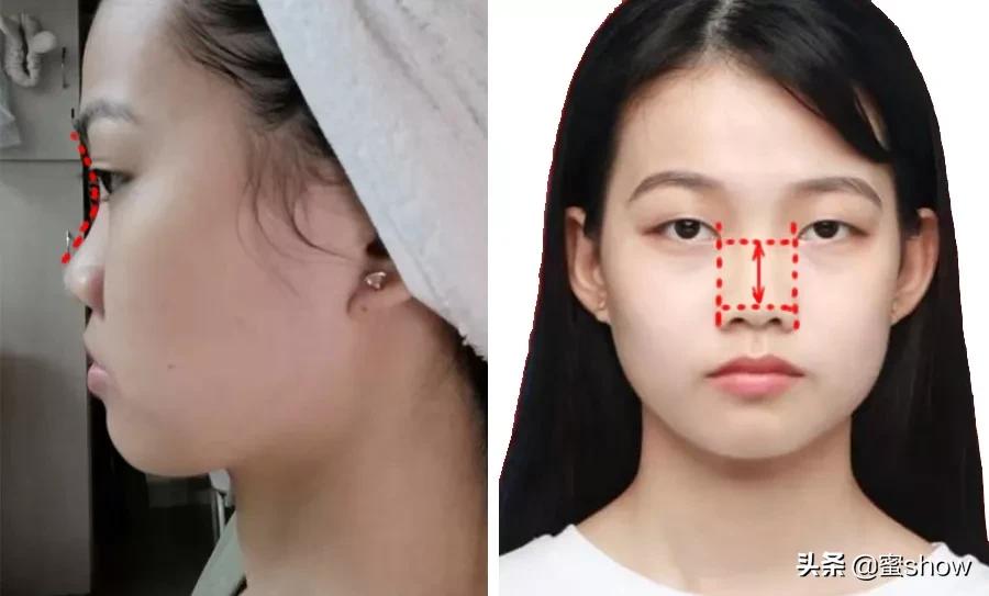 素人改造无眉毛烟熏妆,素人改造化妆遮颧骨