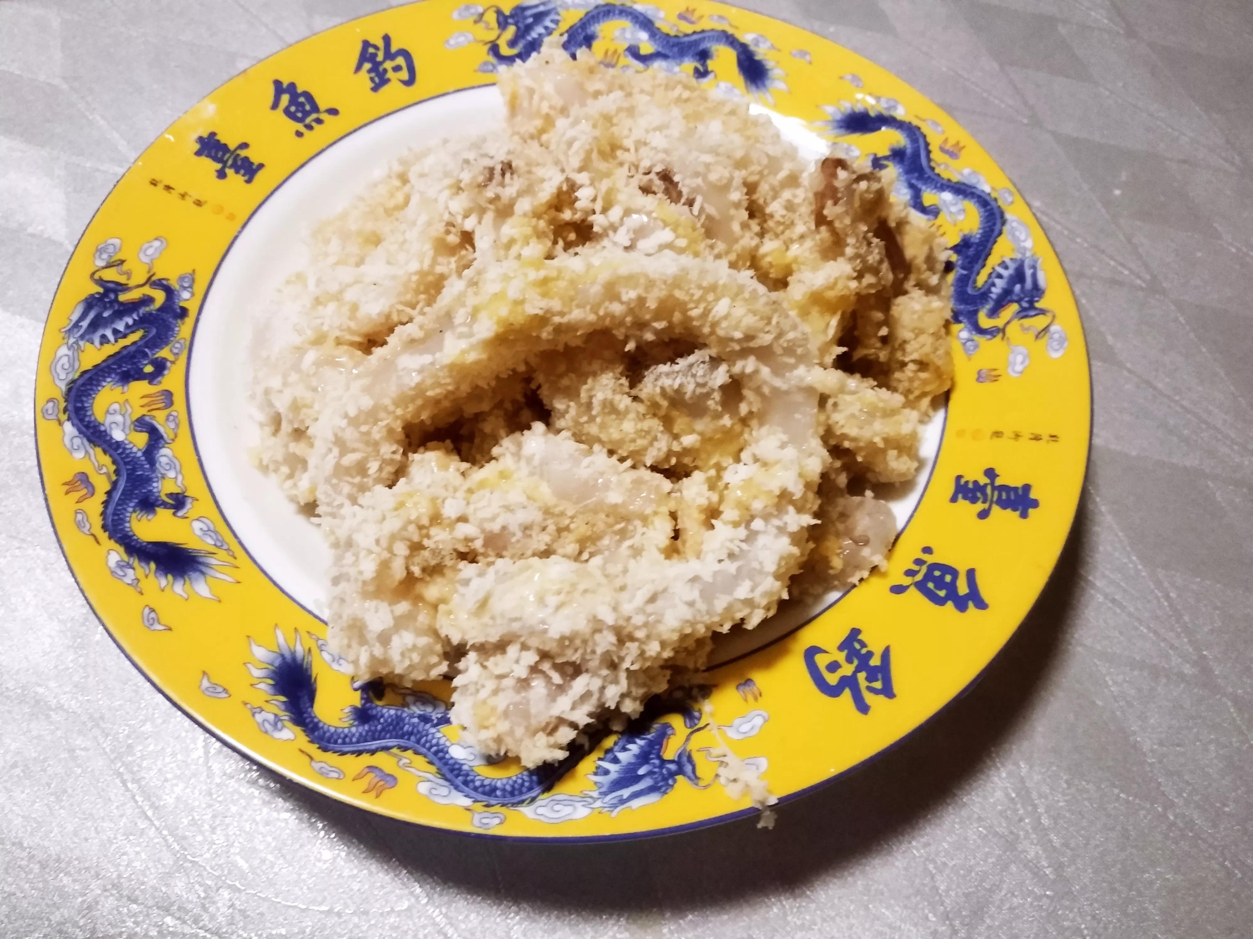 饭店炸鱿鱼圈金黄酥脆,饭店炸鱿鱼的做法