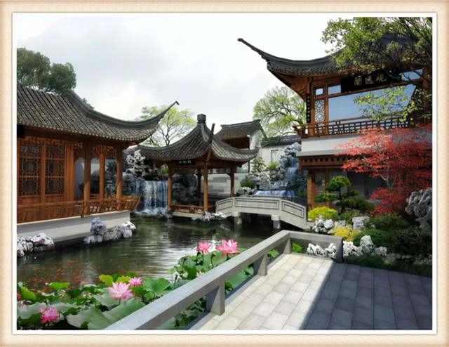 最漂亮的园林景观,100款最美园林设计图