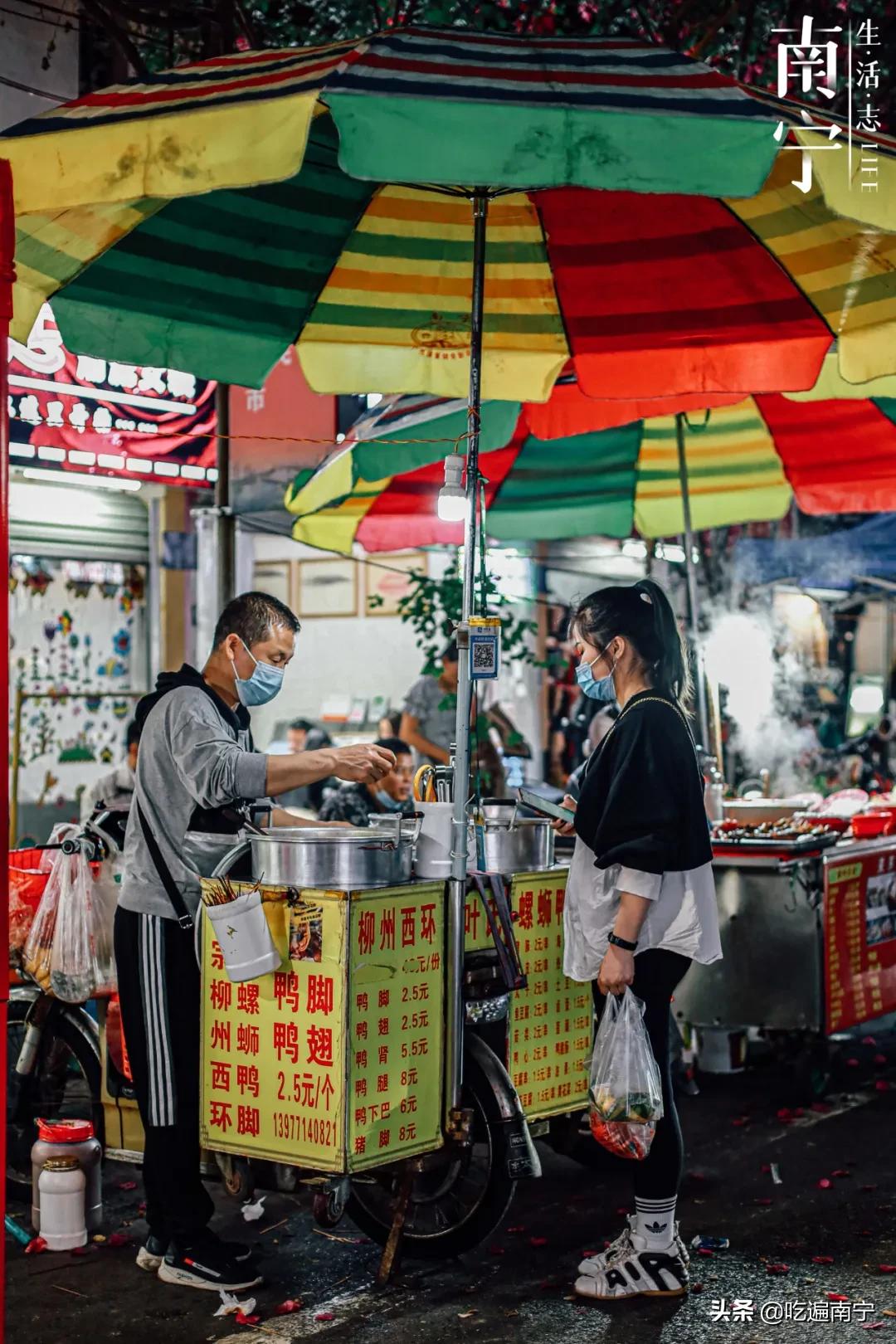 南宁最新最火的夜市街,曾经这条街很热闹现在却冷清