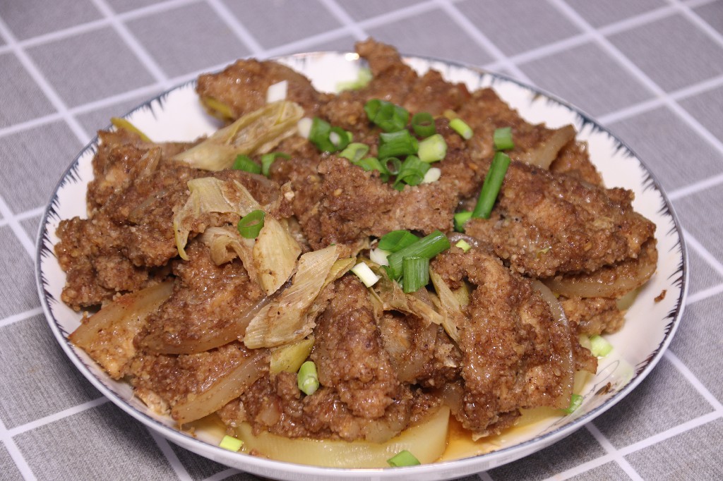 做粉蒸肉的粉用什么米炒,粉蒸肉成型后怎么炒着好吃