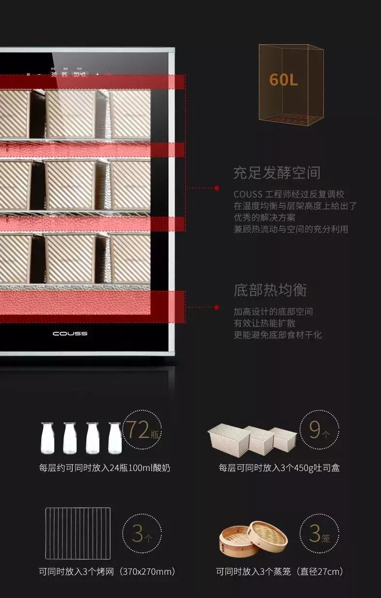 “酵”醒生活,“酵”醒幸福,你需要新品发酵箱CF-6000S