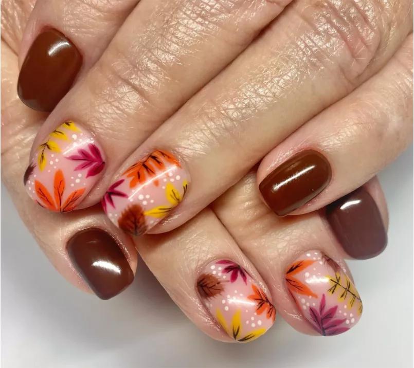 彩绘美甲需要有美术基础吗,彩绘较多的美甲