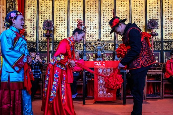 新安江山水画廊景区村落,漳潭古村