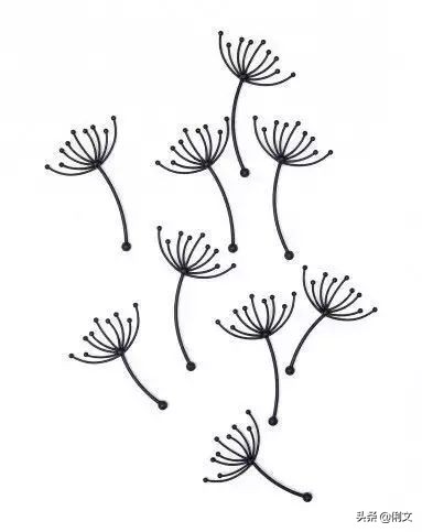 画森林里的小动物和森林的简笔画,数字简笔画1到10创意画小动物