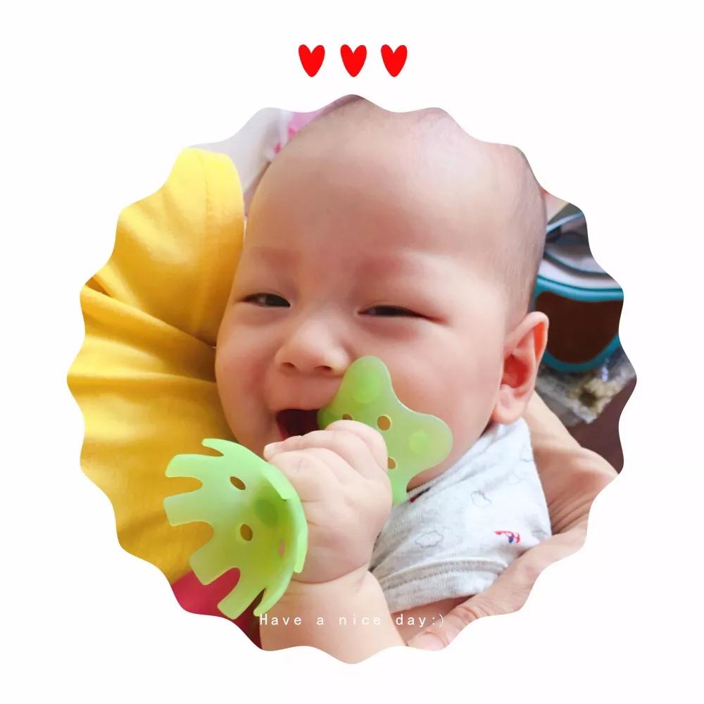 磨牙神器牙胶0-6岁儿童专用第一名,牙胶玩具婴儿0-6个月口欲期推荐