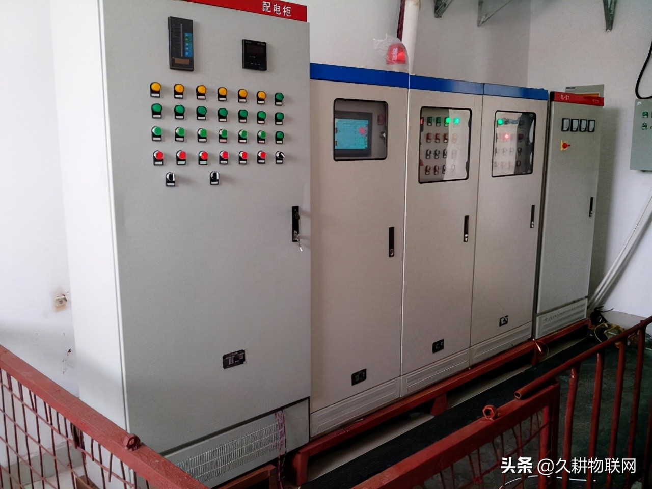 全智能远程控制泵站,水泵智能自动化控制系统图