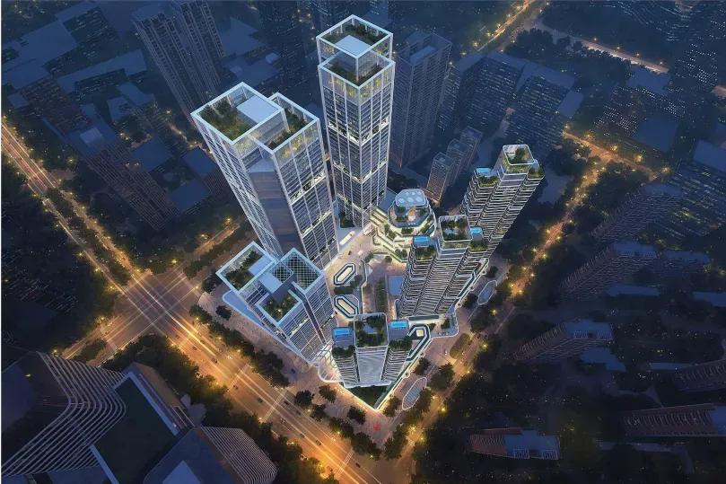 杭州钱江世纪城哪些综合体,eic超级综合体钱江世纪城