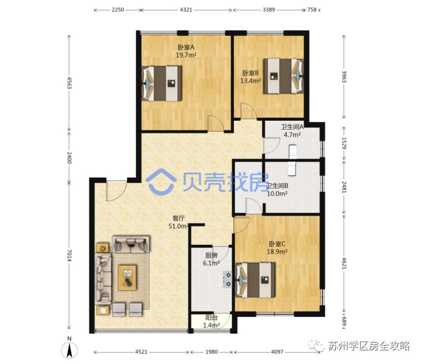 择校攻略｜周边别墅成群的金鸡湖学校