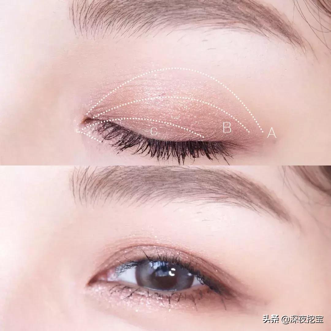 放大双眼大地色眼妆最火,大地色眼影教程初学者