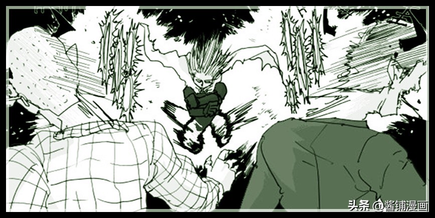 一拳超人漫画86话饿狼vs埼玉,一拳超人埼玉漫画120