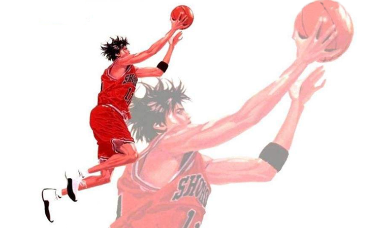 流川枫和樱木花道高热瞬间,流川枫和樱木花道的球衣