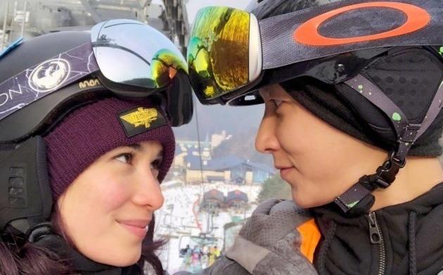 韩庚卢靖姗晒婚纱照图片,韩庚卢靖姗婚后甜蜜晒婚纱照