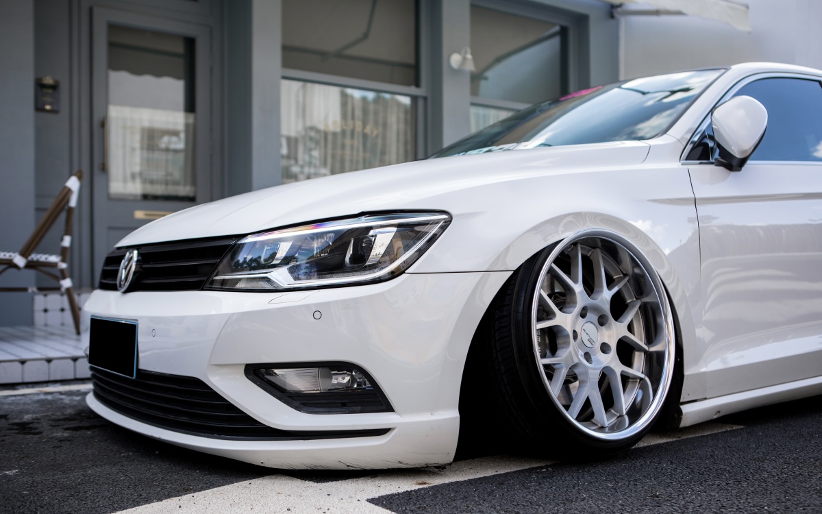 大众凌渡不仅可以很辣，改装后还可以变得又白又胖