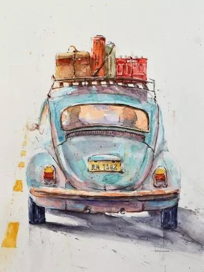 怎样画汽车简笔画,比亚迪汽车怎么画