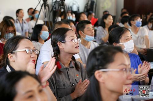 医心向*党**丨今天的荆州二医,燃爆了