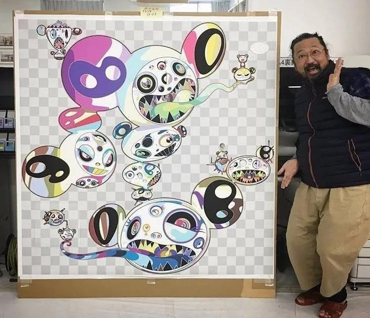 村上隆版画欣赏,村上隆珍藏画展