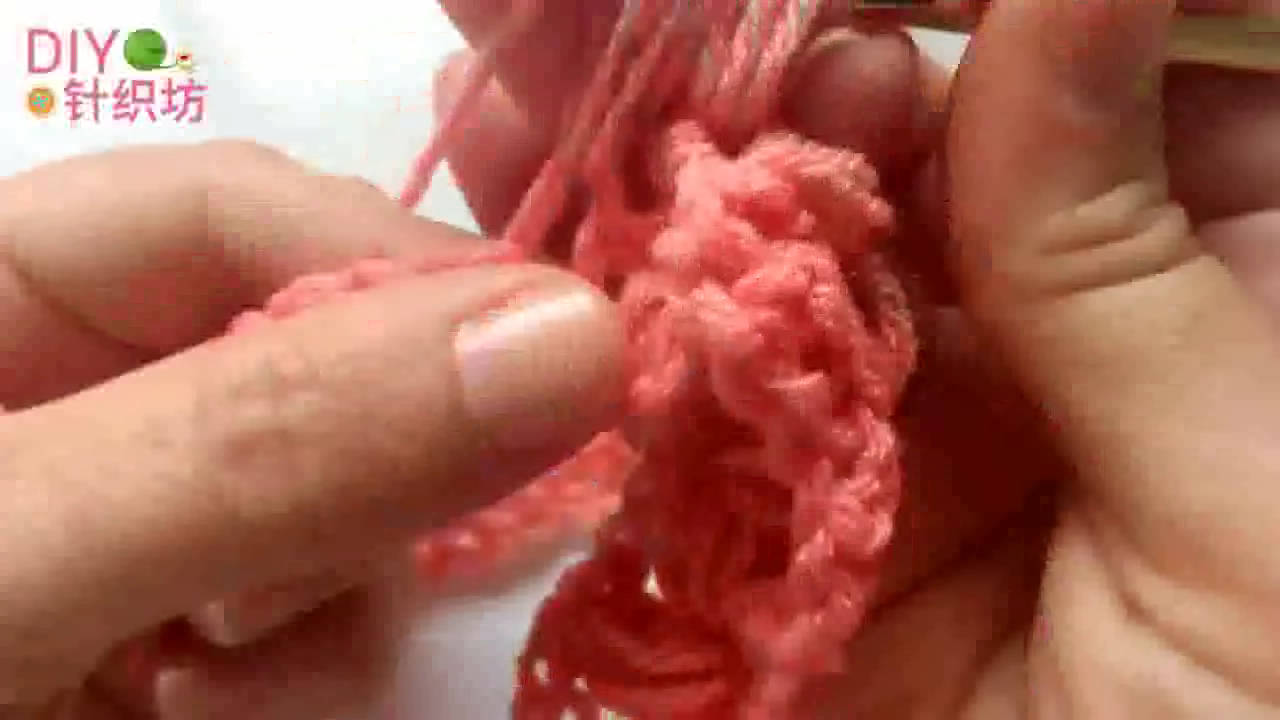 针织镂空三角围巾编织教程,针织围巾三角图案