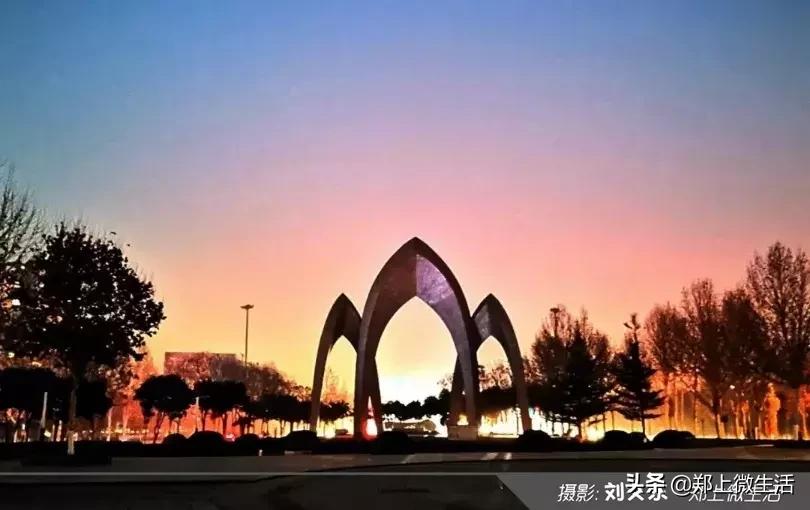 魅力小城夜景,魅力上街诗歌