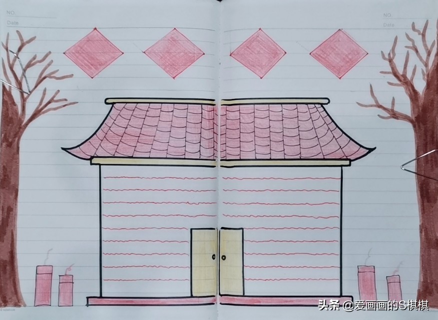 50张万能手抄报模板合集,我的寒假生活手抄报简易版2022