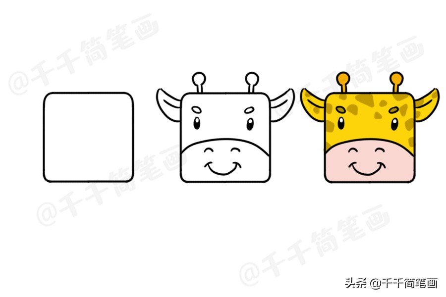 100个动物简笔画老虎,30种动物简笔画